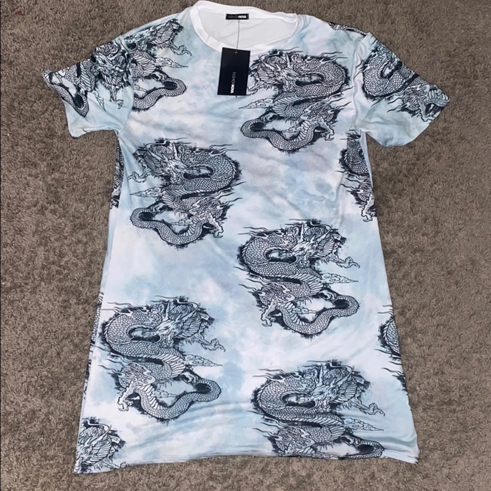 Dragon T-shirt dress